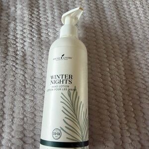 Young Living Winter Nights Hand Lotion with Green Accents